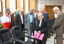 همایش تجلیل از پروفسور علی اکبر جلالی چهره ماندگار شهرستان شاهرود با حضور مسئولین و قشرهای مختلف مردم 